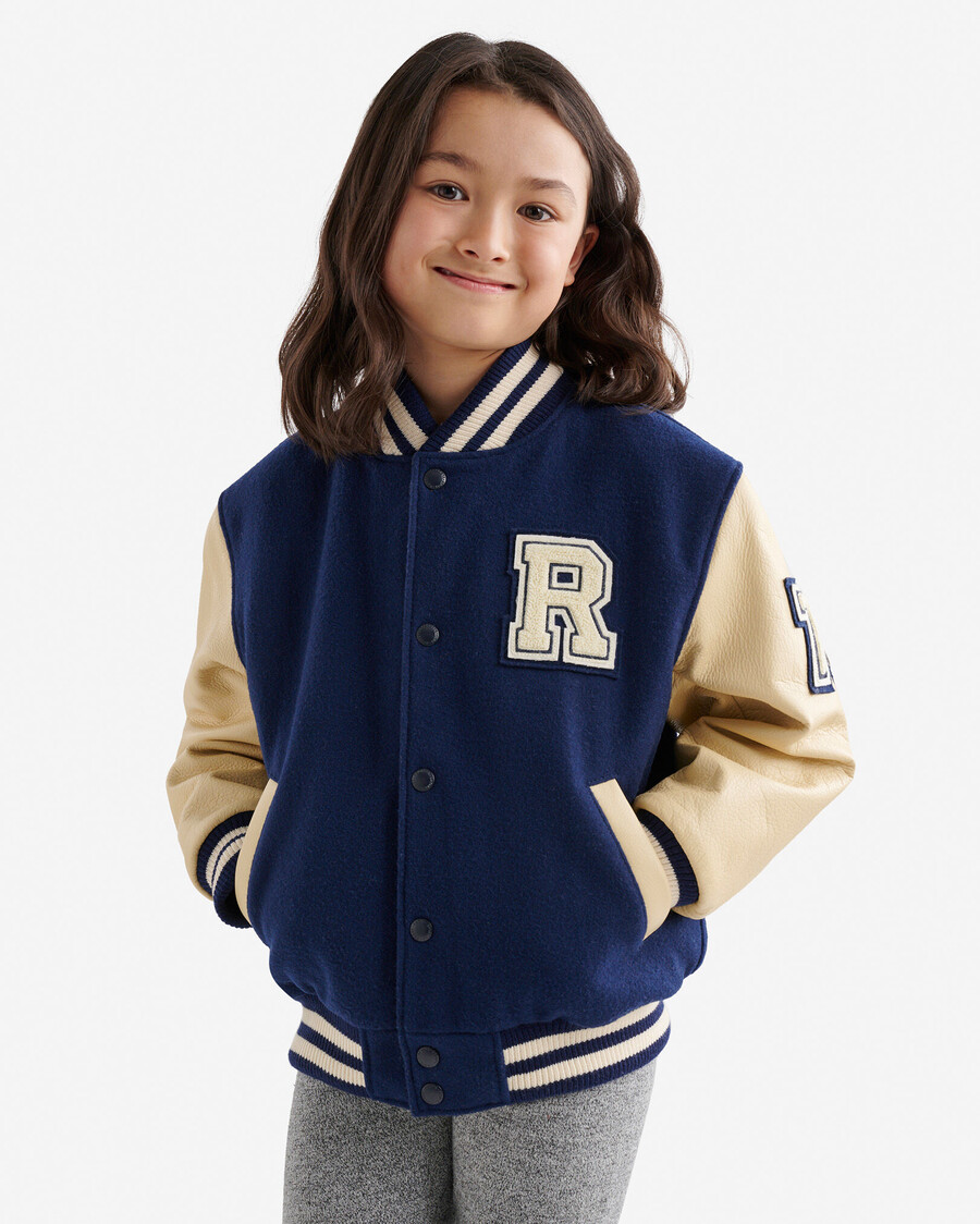 veste universitaire vintage pour enfants 2.0