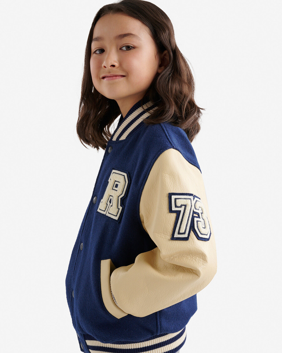 veste universitaire vintage pour enfants 2.0
