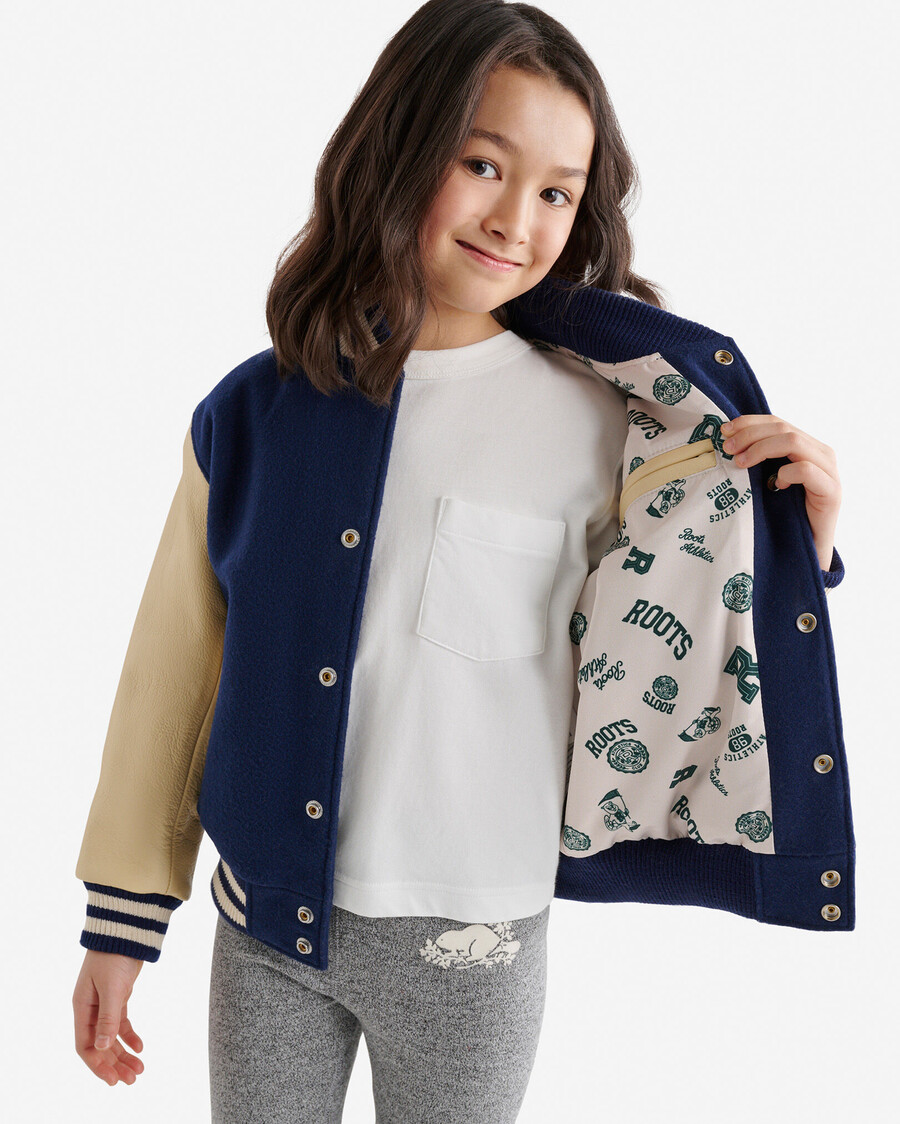 veste universitaire vintage pour enfants 2.0