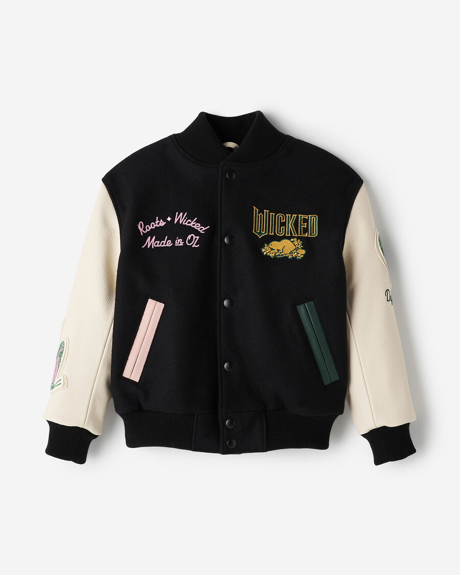 veste universitaire kids roots x wicked