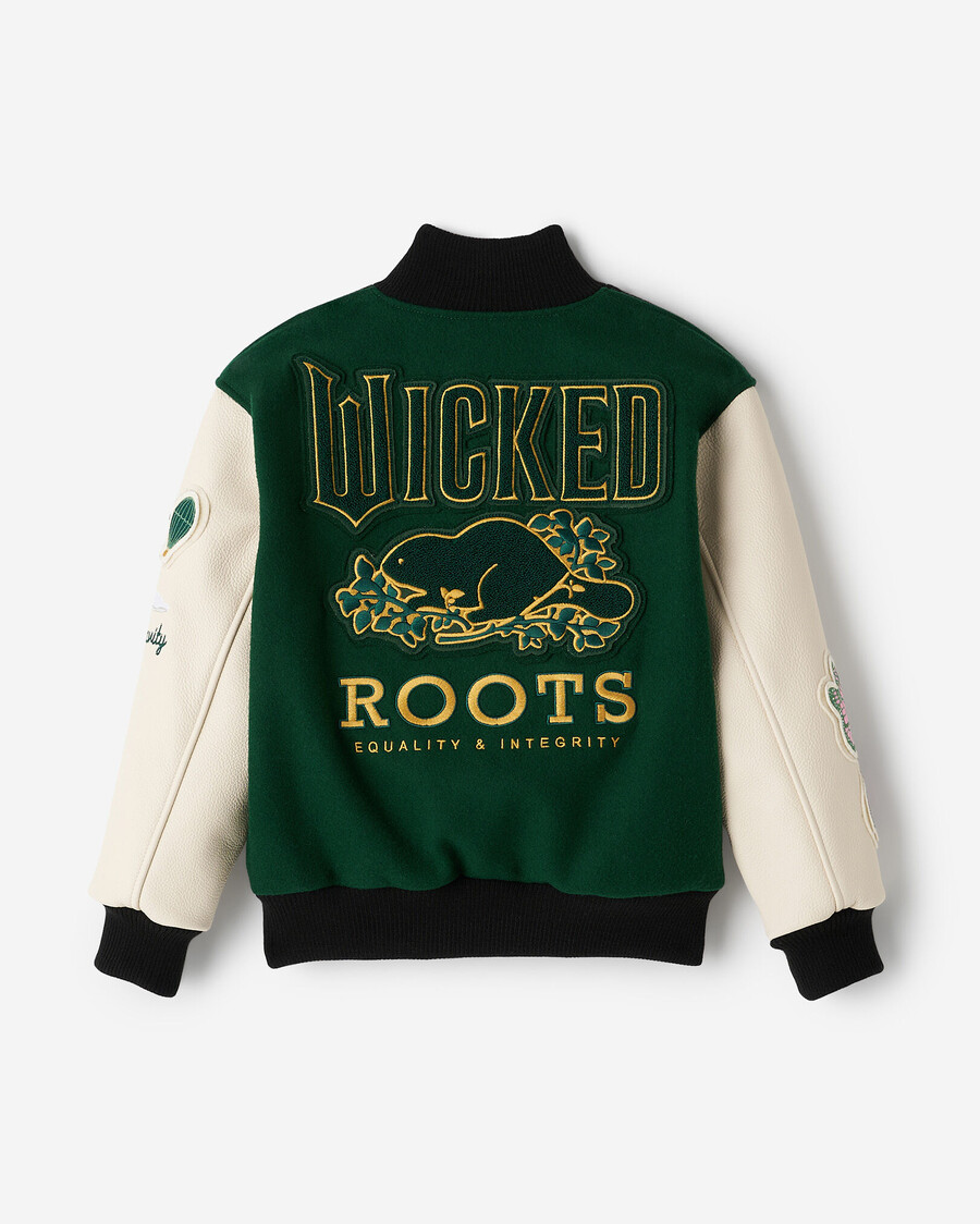 veste universitaire kids roots x wicked