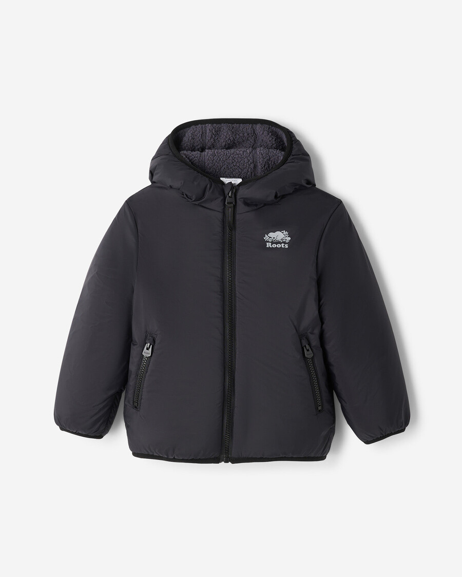 veste en polaire réversible en peau de mouton retournée pour tout-petit