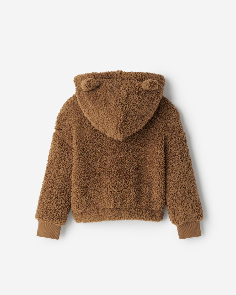 sweat à capuche zippé en polaire de mouton retournée creekside pour tout-petit