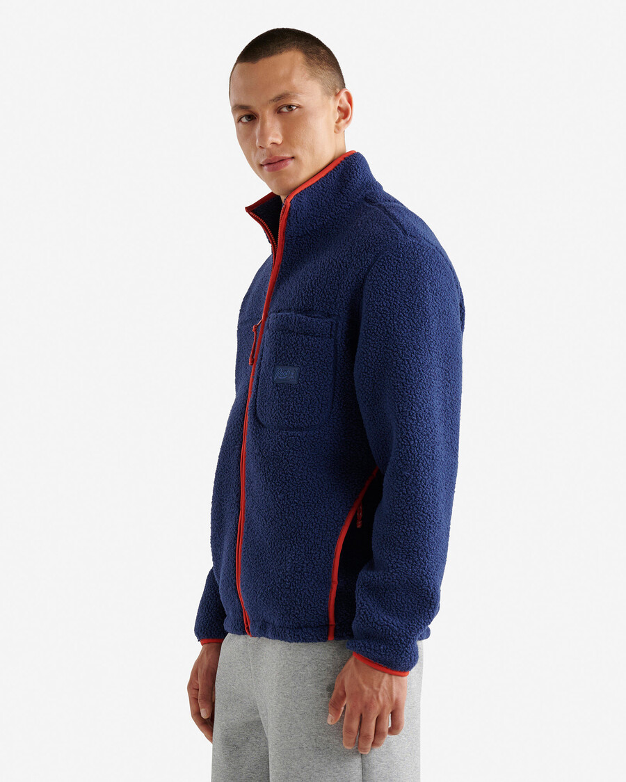 veste polaire en peau de mouton retournée alta