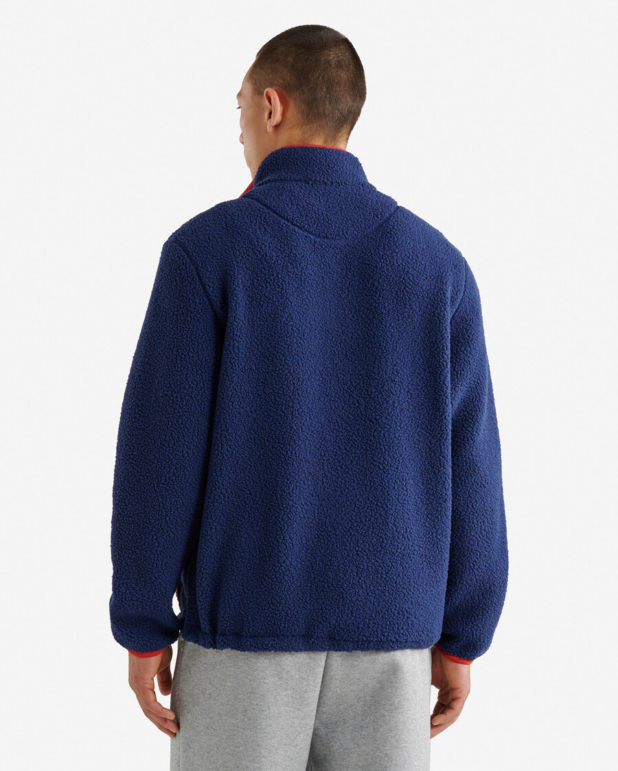 veste polaire en peau de mouton retournée alta