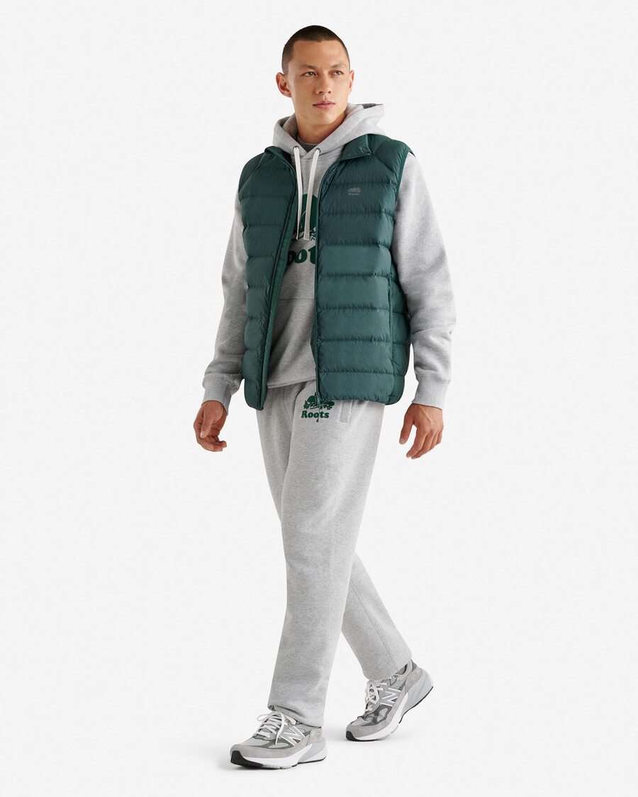 gilet de rangement roots down