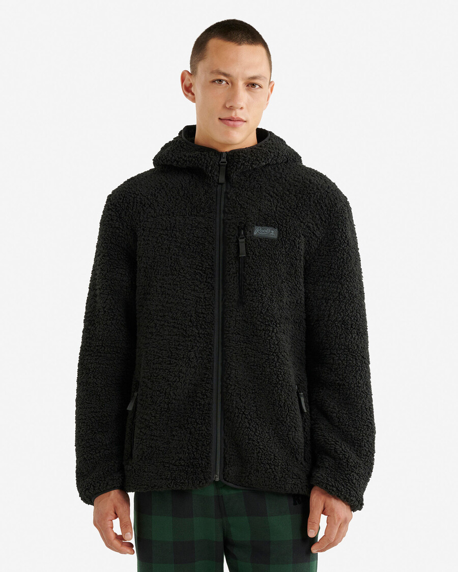 veste polaire en peau de mouton retournée creekside