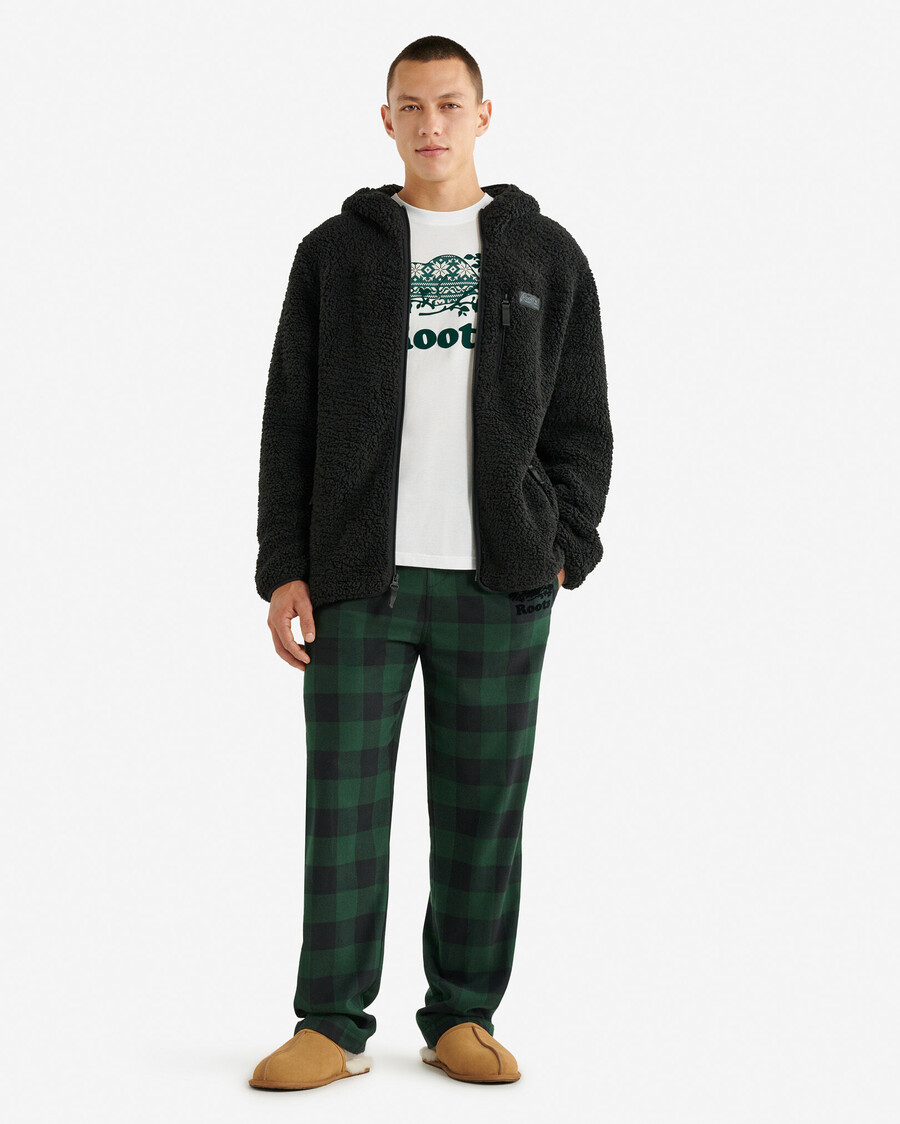 veste polaire en peau de mouton retournée creekside