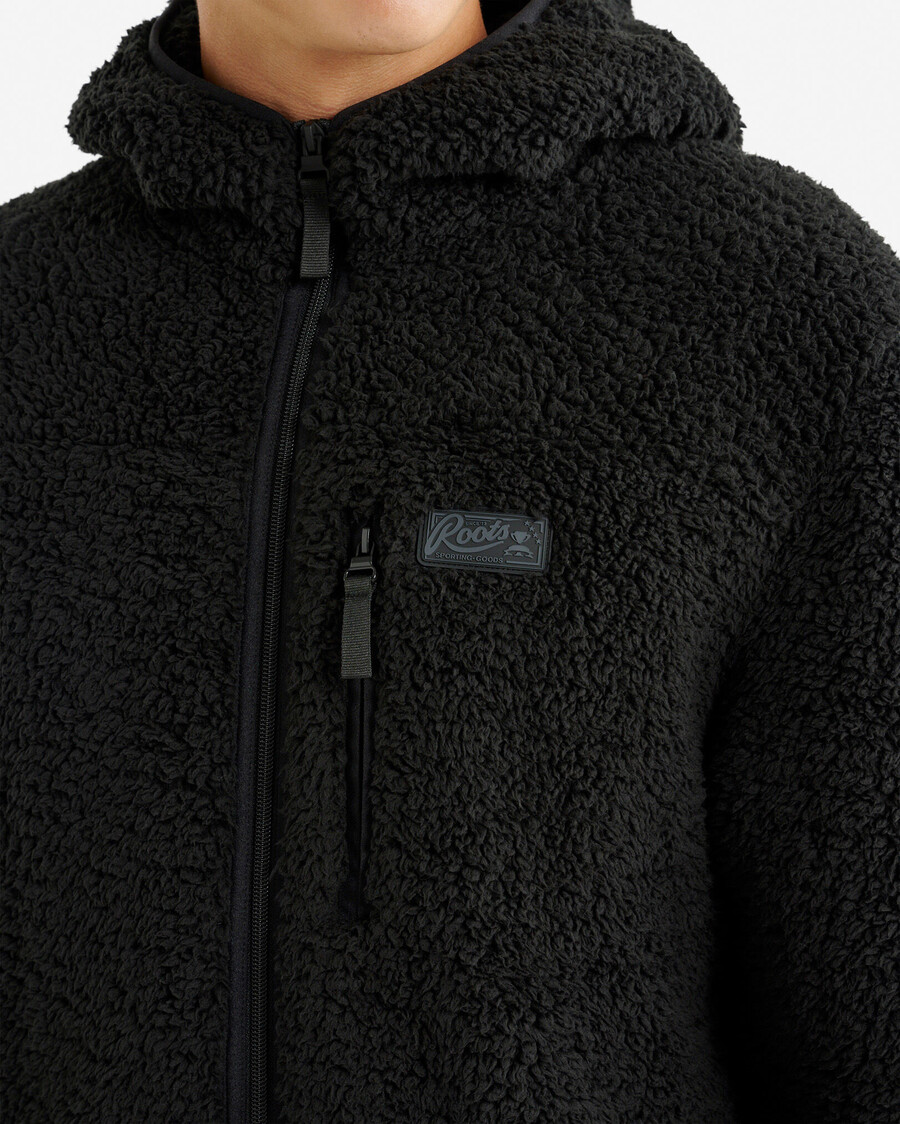 veste polaire en peau de mouton retournée creekside