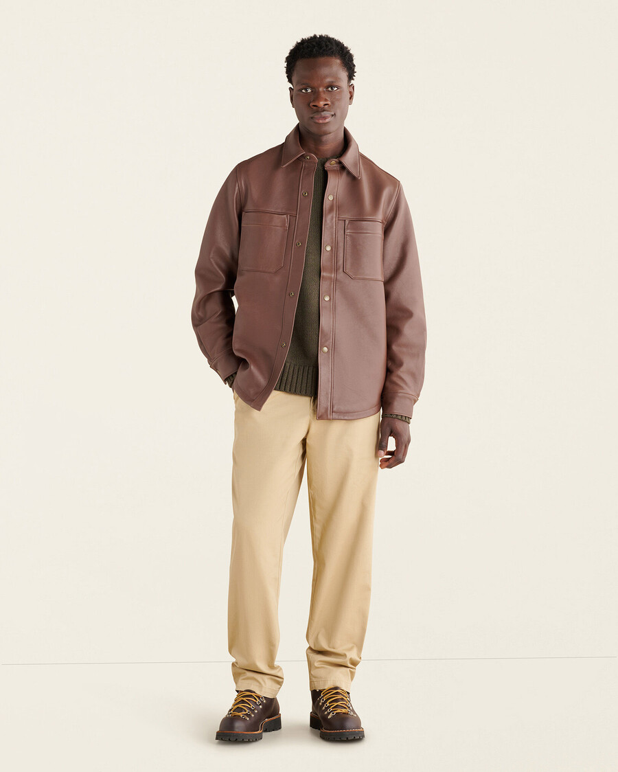 chemise en cuir encore