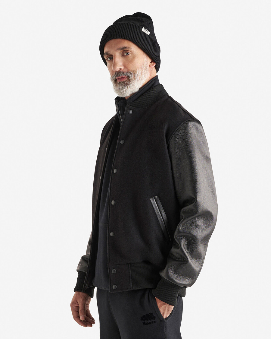 veste universitaire classique pour homme