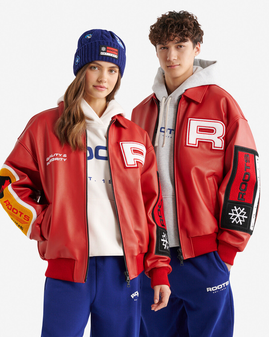 veste en cuir alpine goods