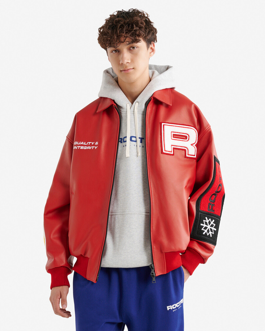 veste en cuir alpine goods