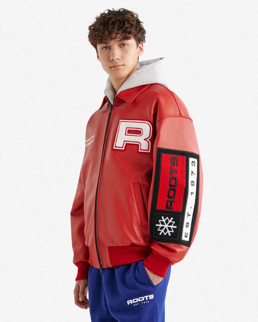 veste en cuir alpine goods
