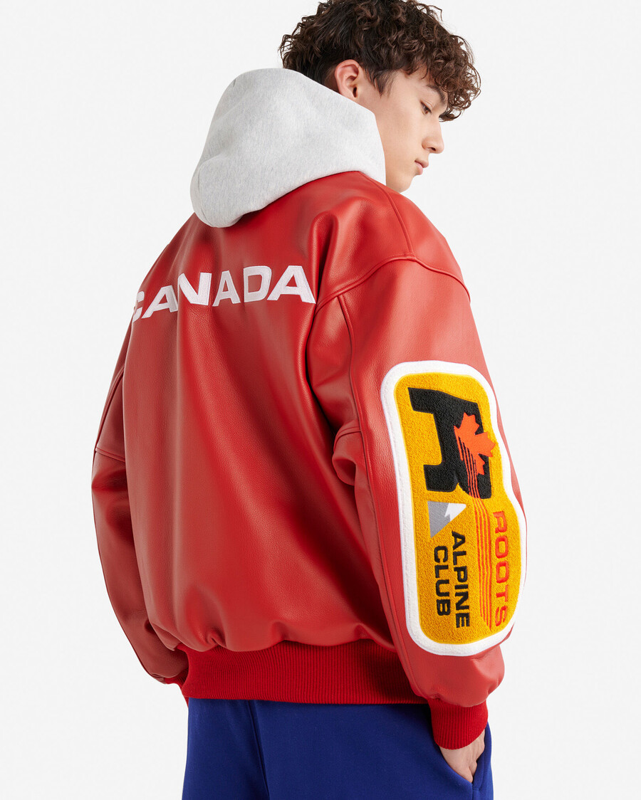 veste en cuir alpine goods