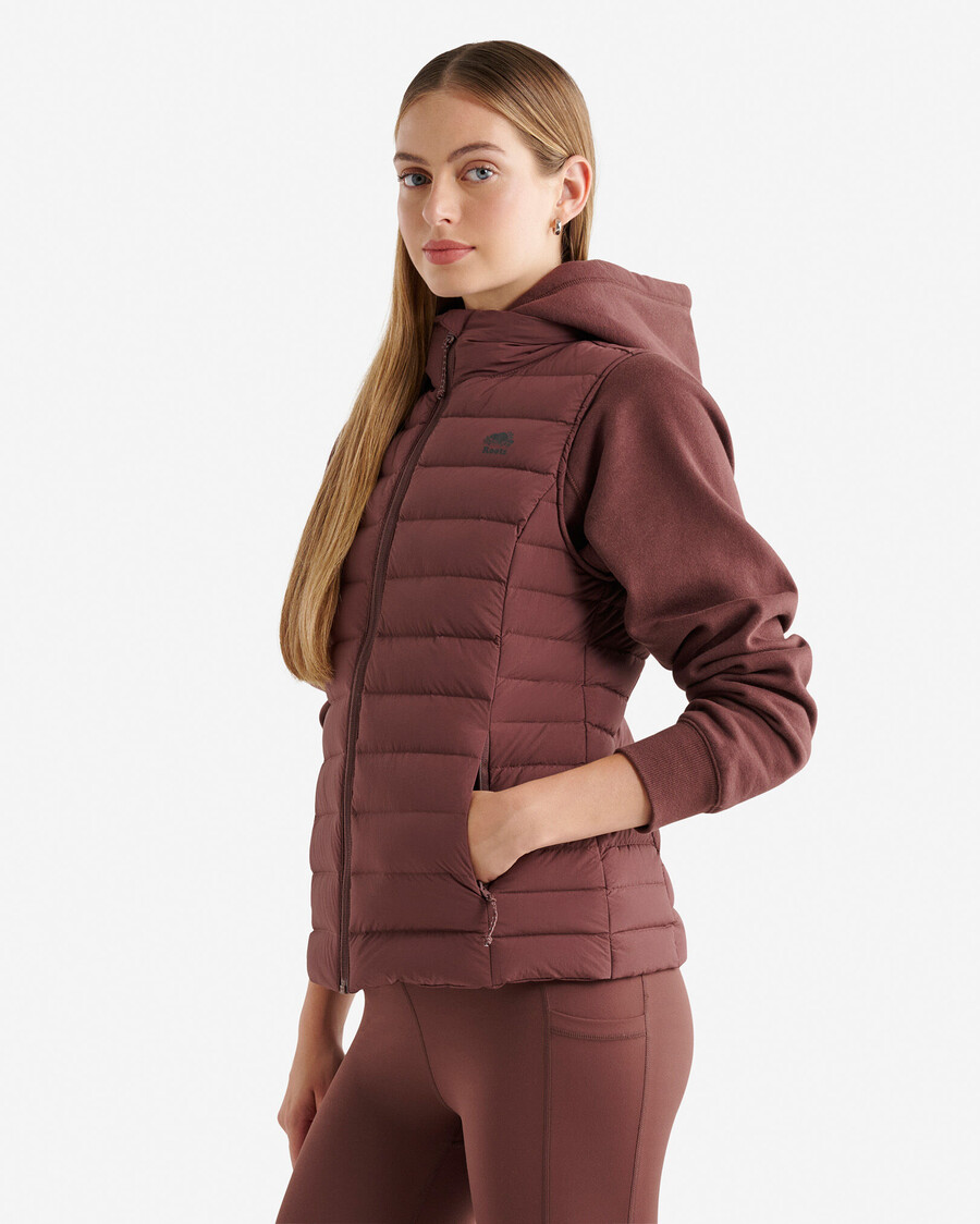 gilet de rangement roots down