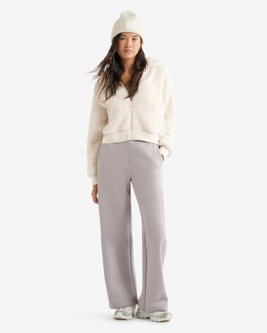 veste polaire en peau de mouton retournée creekside