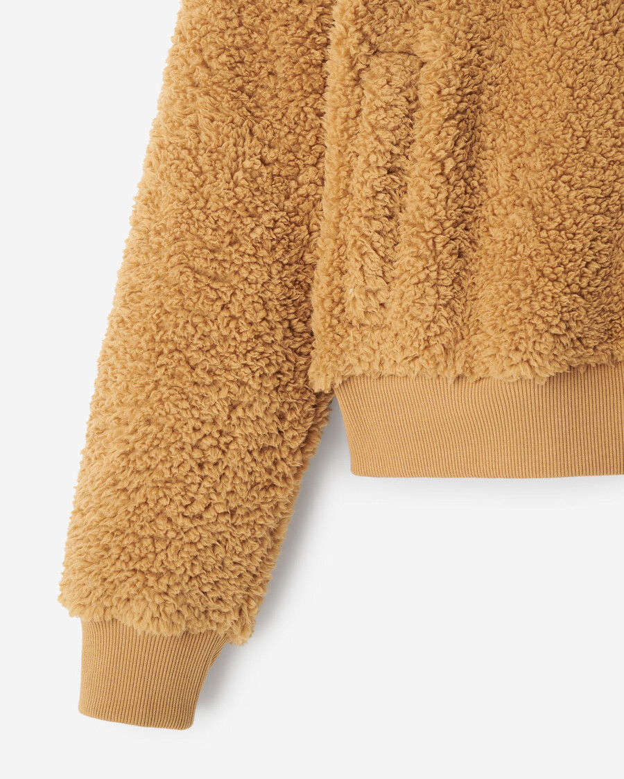 veste polaire en peau de mouton retournée creekside