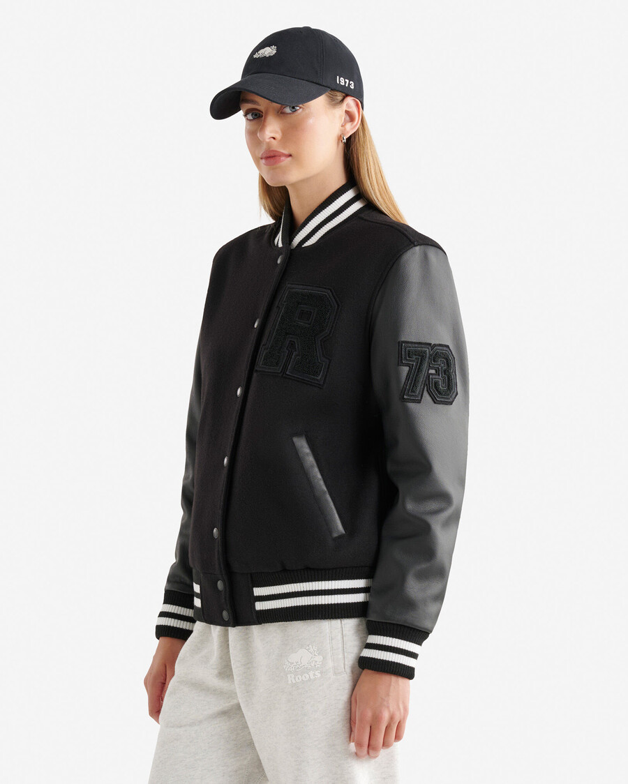 veste universitaire vintage pour femme