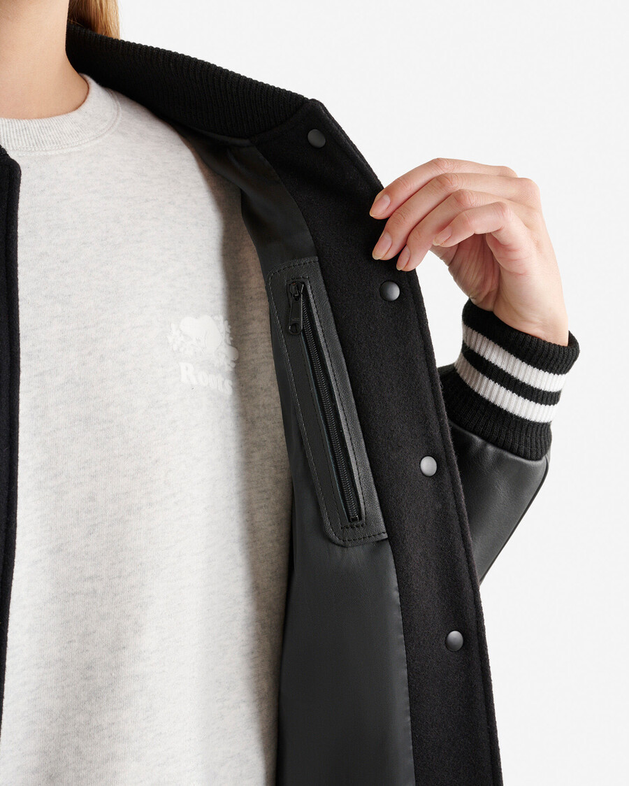 veste universitaire vintage pour femme