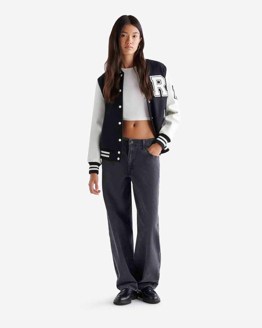 veste universitaire vintage pour femme