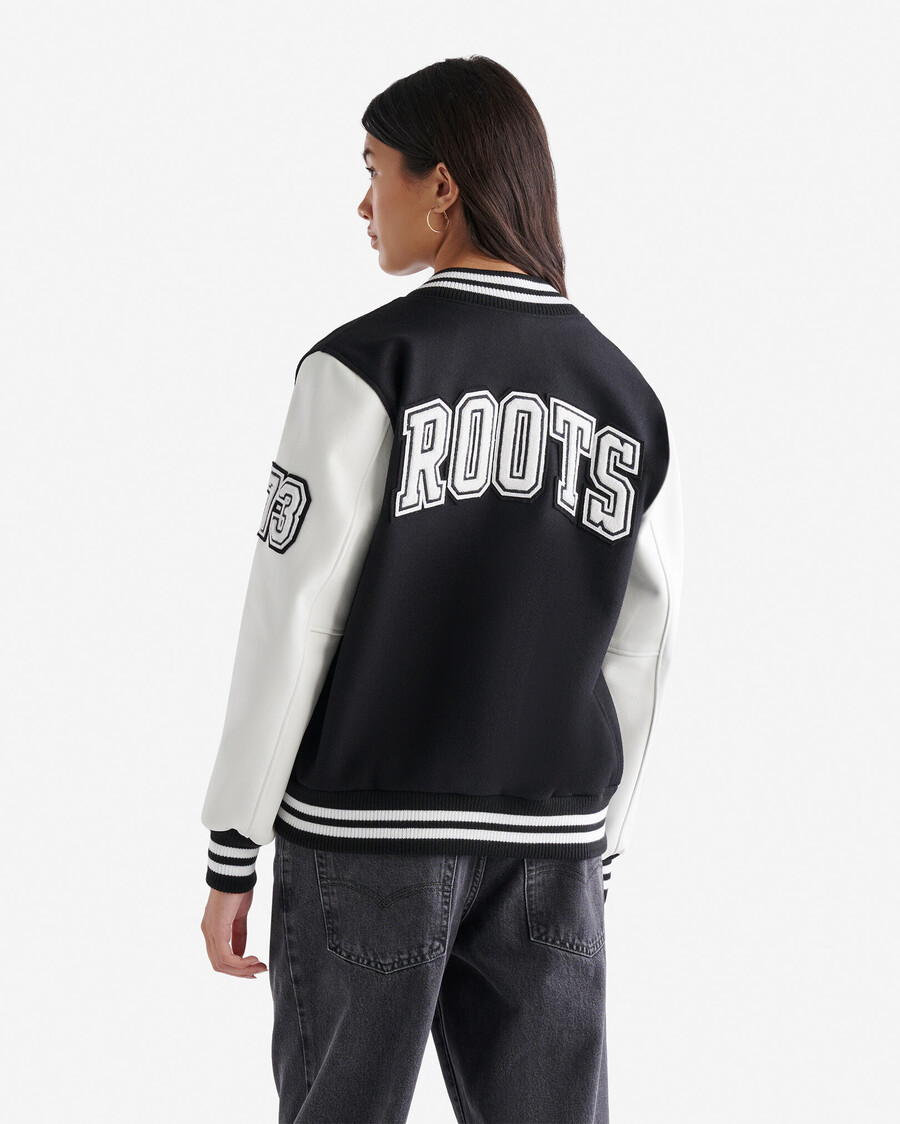 veste universitaire vintage pour femme