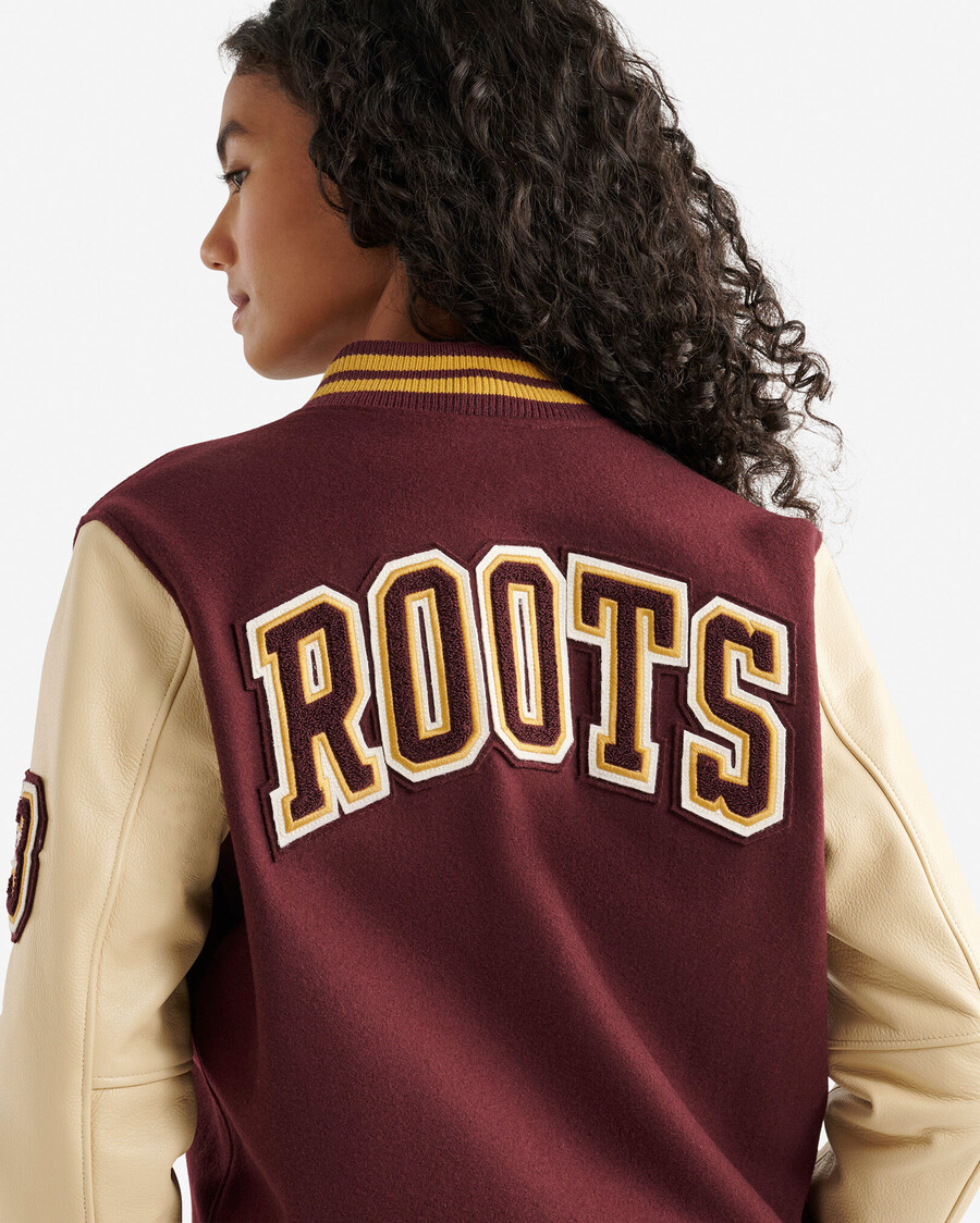 veste universitaire vintage pour femme