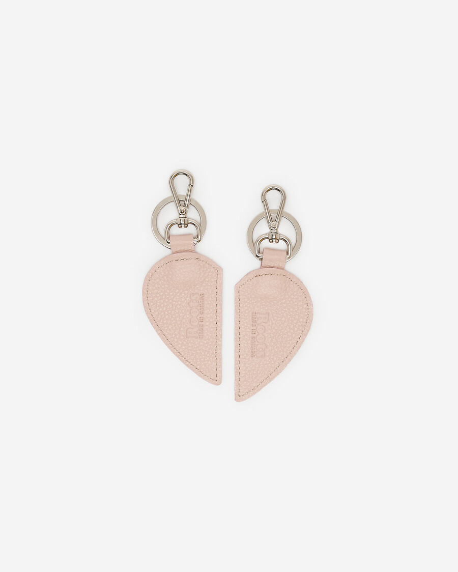 porte-clés double cœur cervino