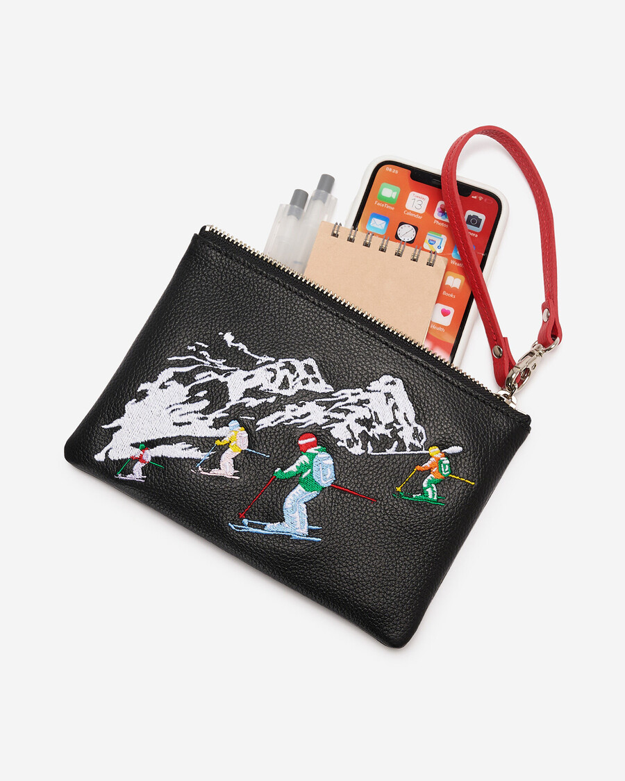 pochette zippée grand format pour skis cervino