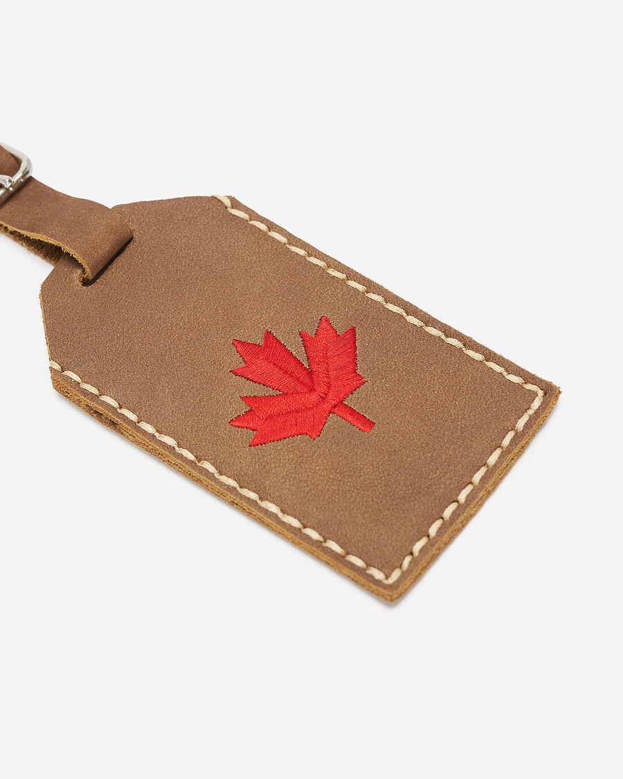 tribu des étiquettes à bagages feuille dérable