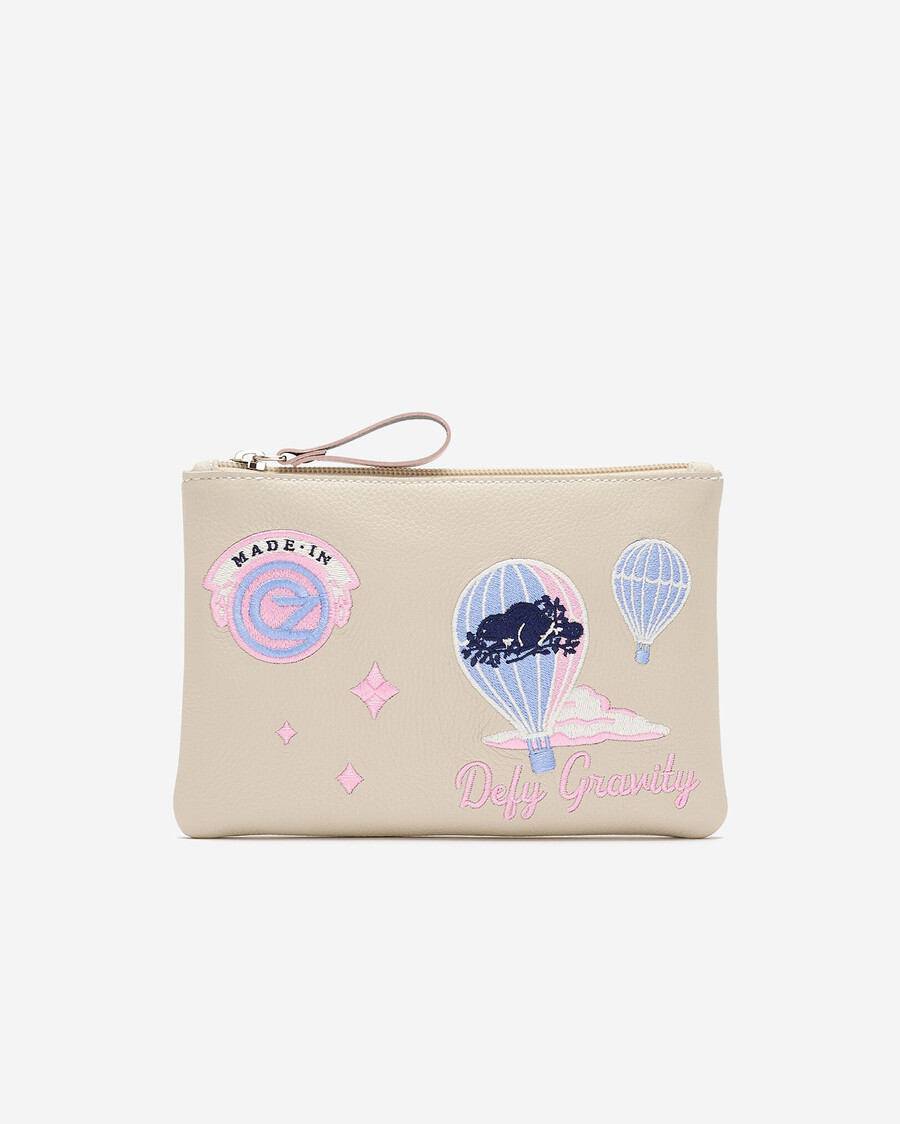 pochette zippée roots x wicked grand format