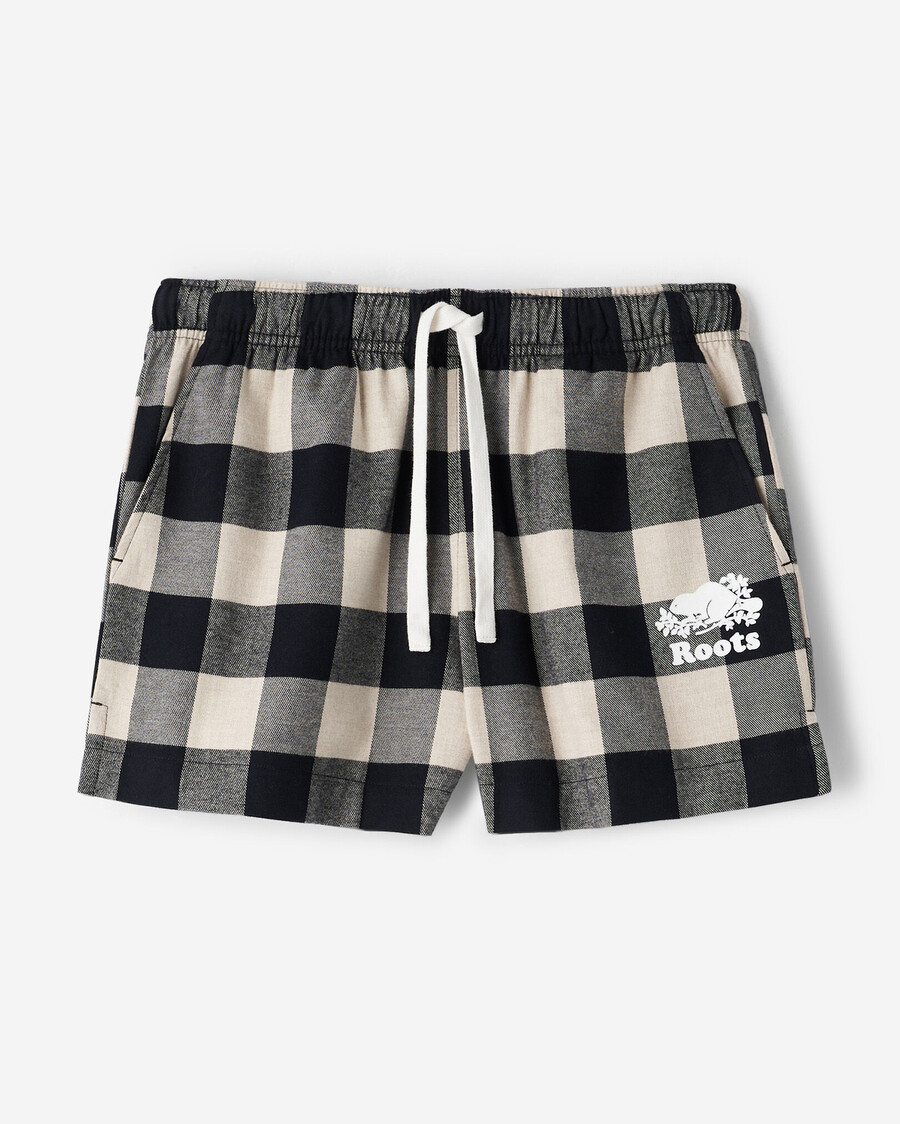 short de pyjama à carreaux park pour femme