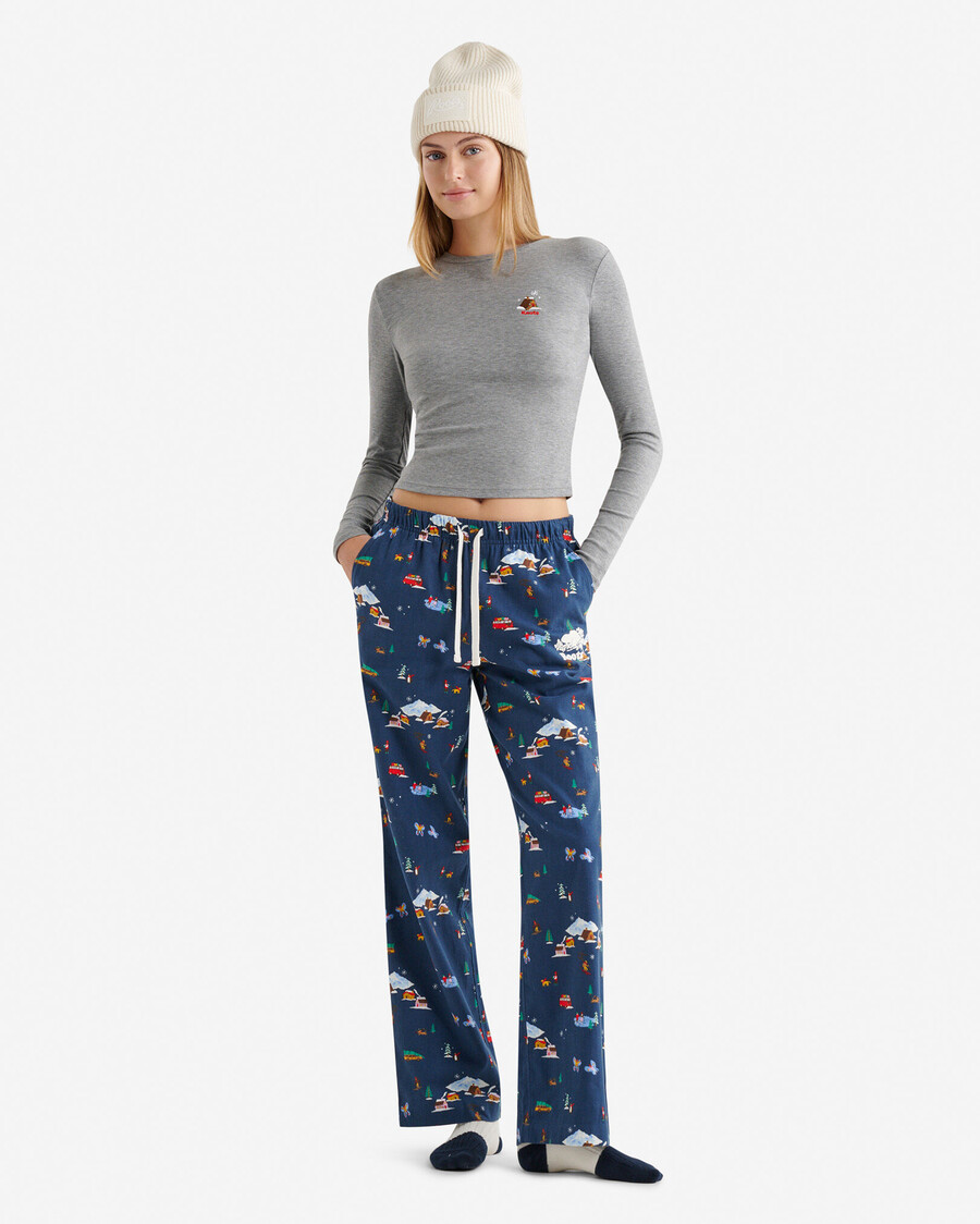 pantalon de pyjama de vacances pour femme