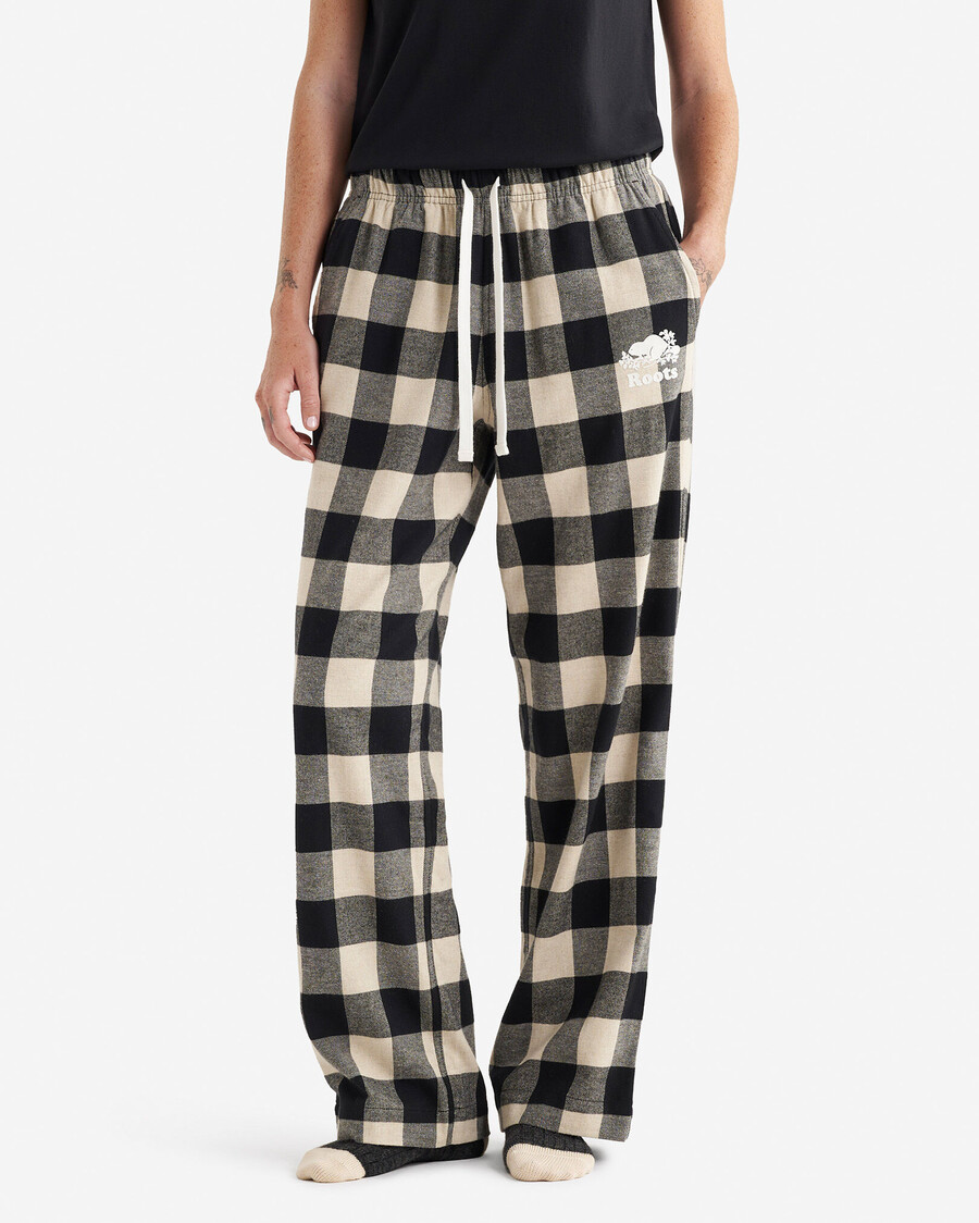 pantalon de pyjama à carreaux pour femme