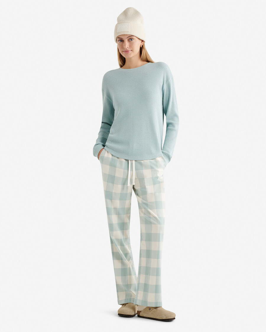 pantalon de pyjama à carreaux pour femme