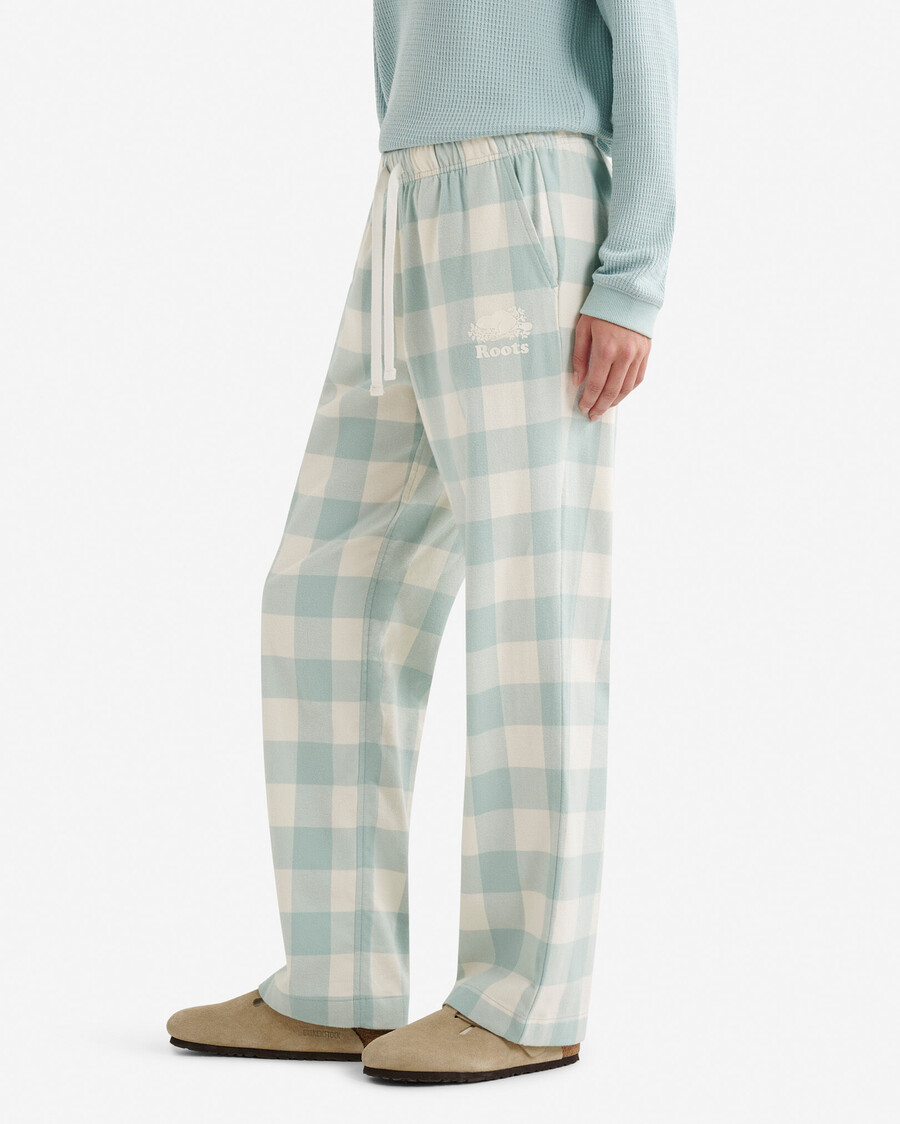 pantalon de pyjama à carreaux pour femme