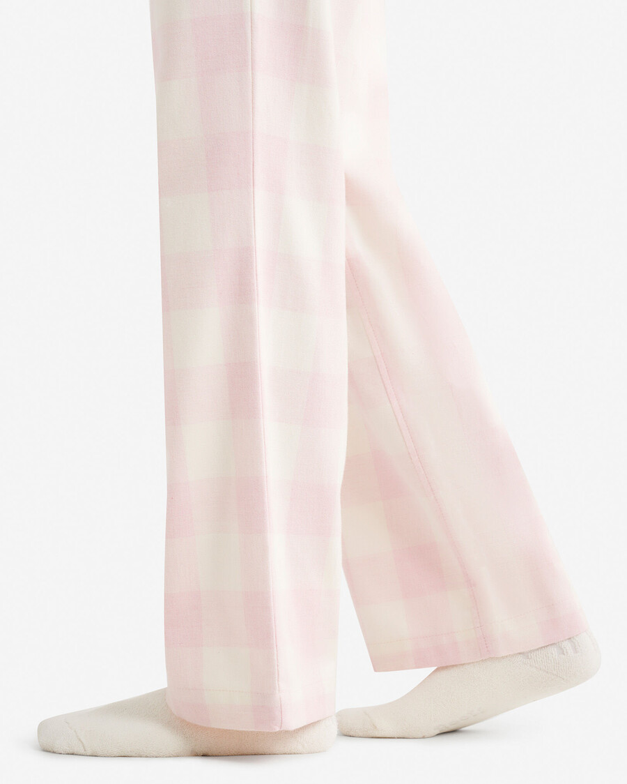 pantalon de pyjama à carreaux pour femme