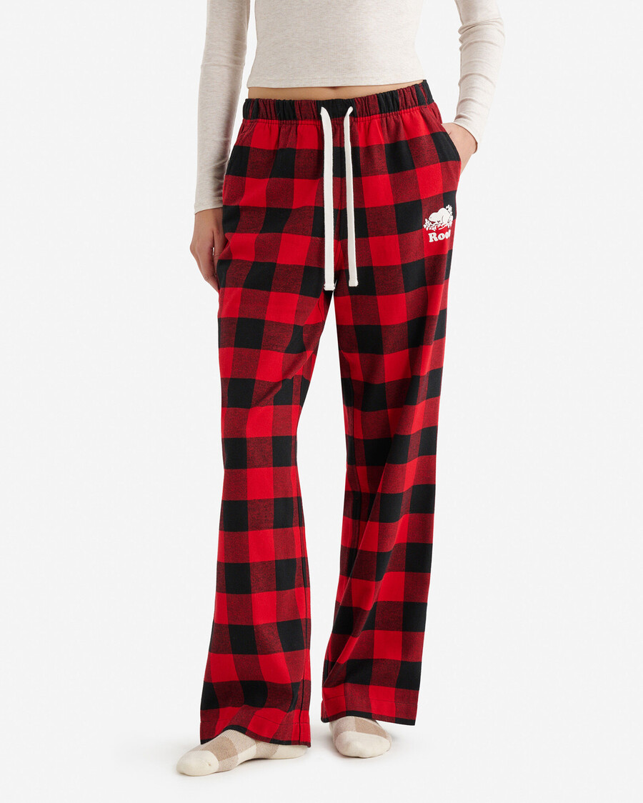 pantalon de pyjama à carreaux pour femme