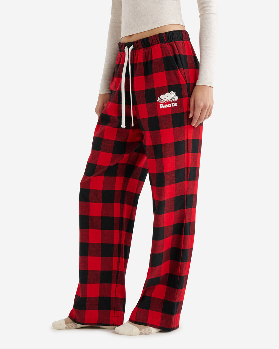 pantalon de pyjama à carreaux pour femme