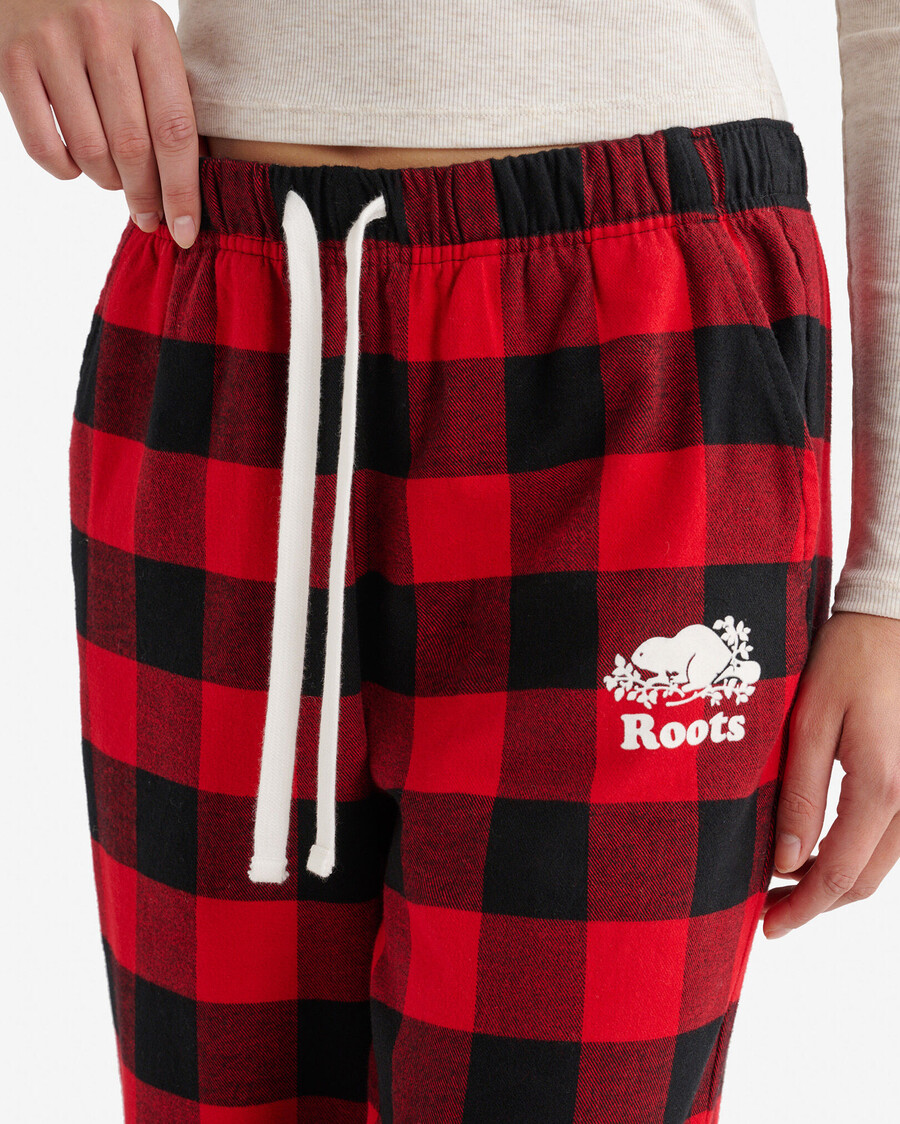 pantalon de pyjama à carreaux pour femme