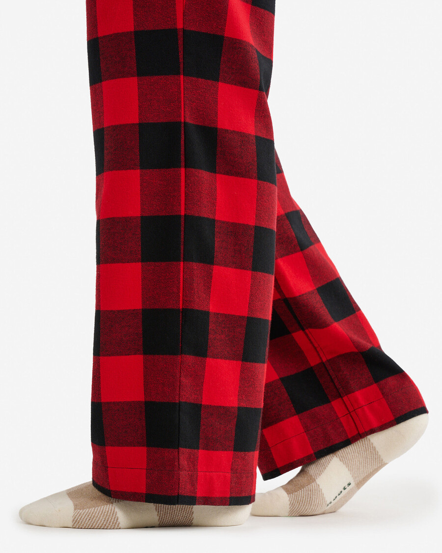 pantalon de pyjama à carreaux pour femme