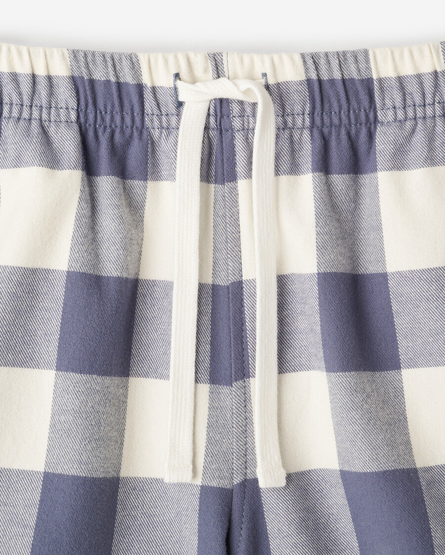 short de pyjama à carreaux pour femme