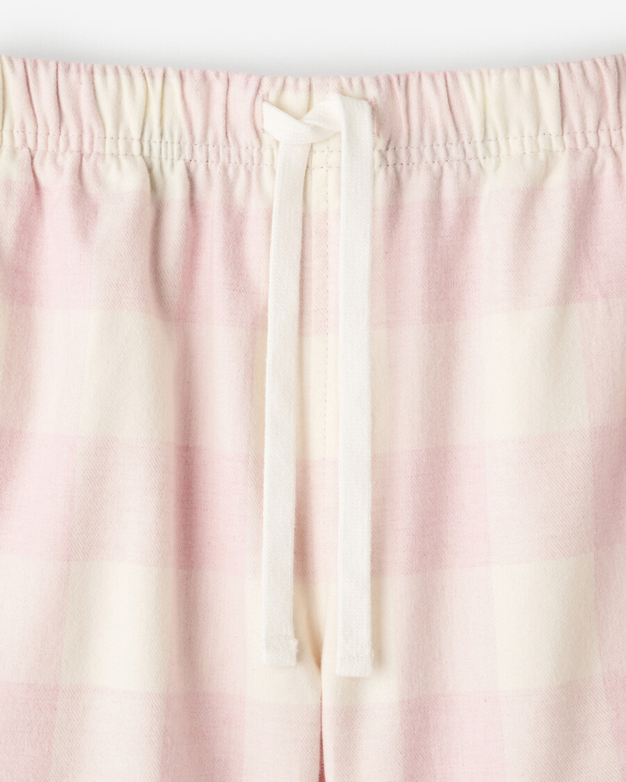short de pyjama à carreaux pour femme