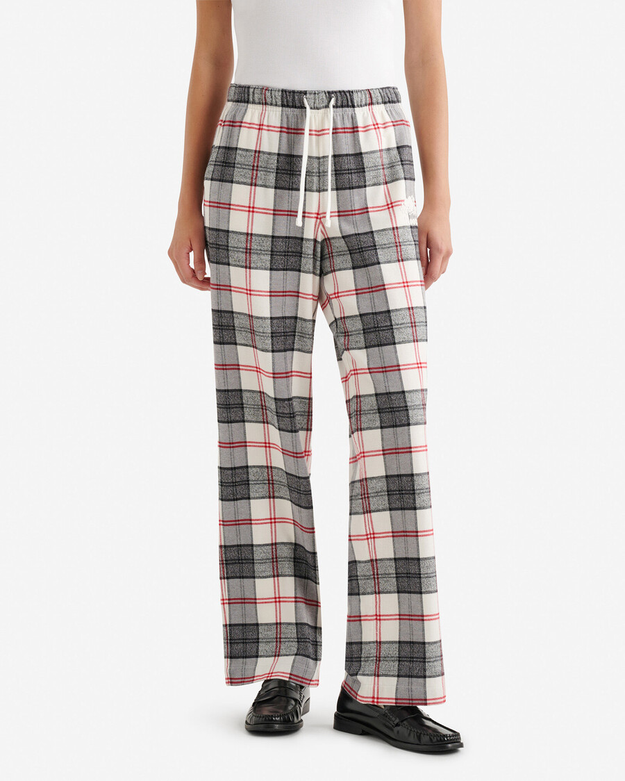 pantalon de pyjama à carreaux pour femme