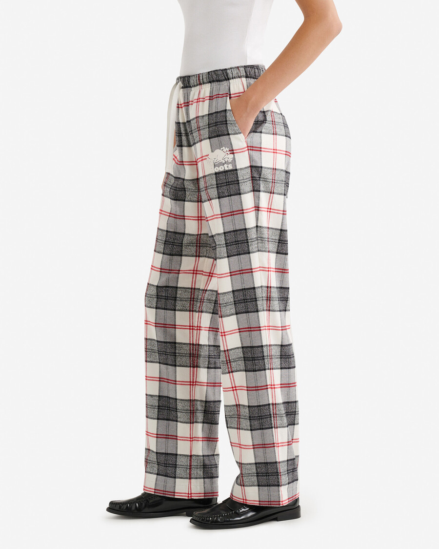 pantalon de pyjama à carreaux pour femme
