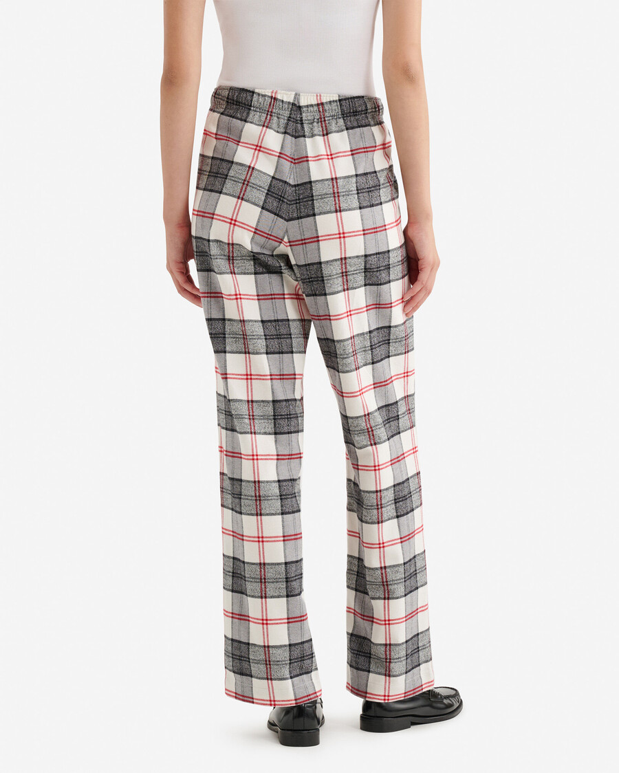 pantalon de pyjama à carreaux pour femme