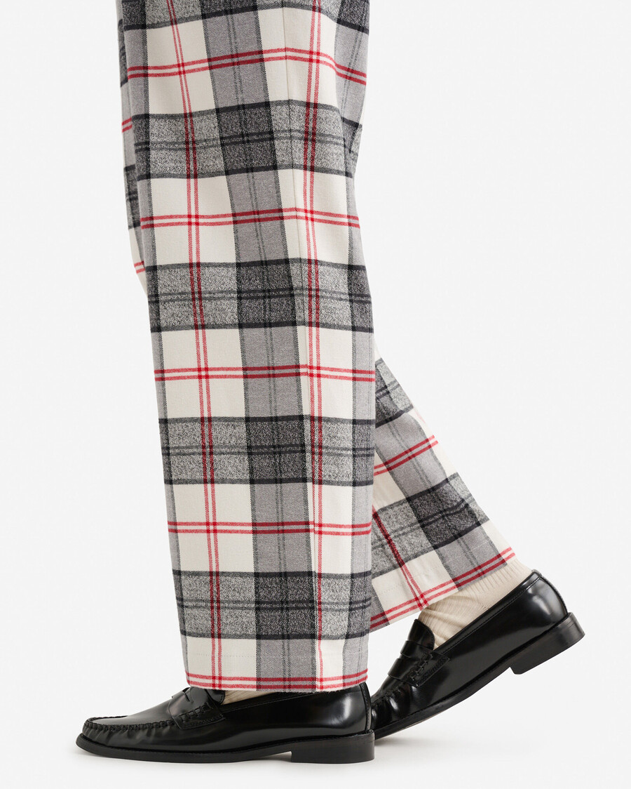 pantalon de pyjama à carreaux pour femme