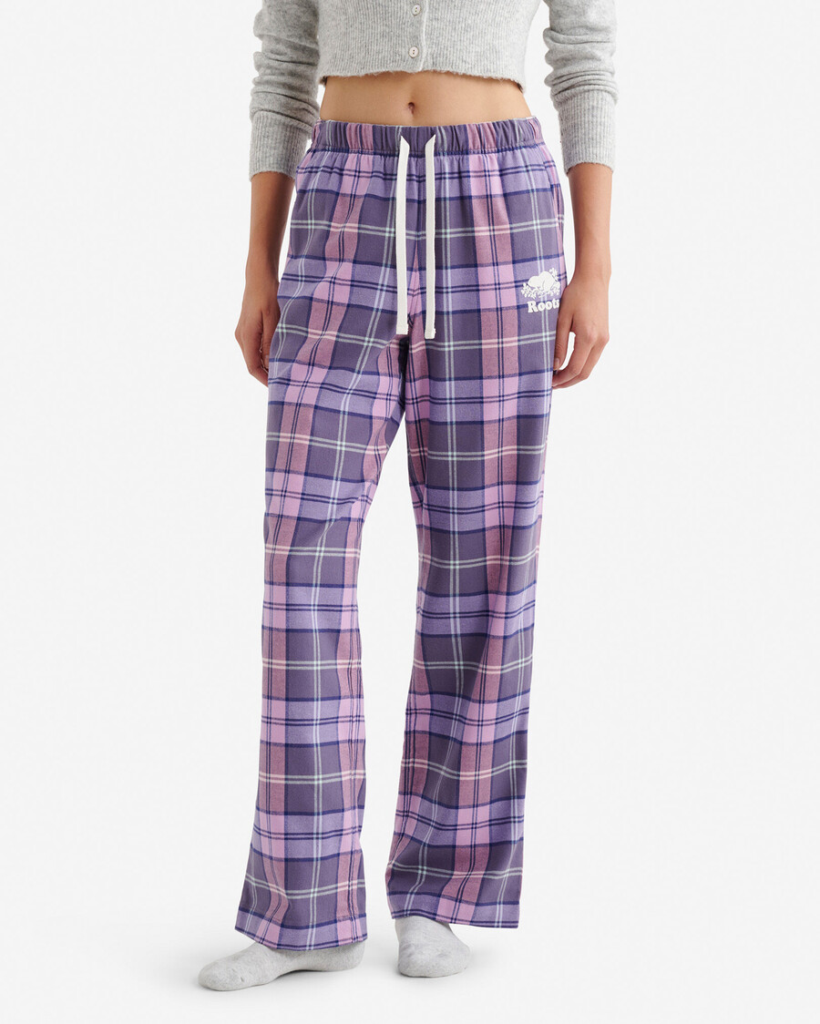 pantalon de pyjama à carreaux pour femme