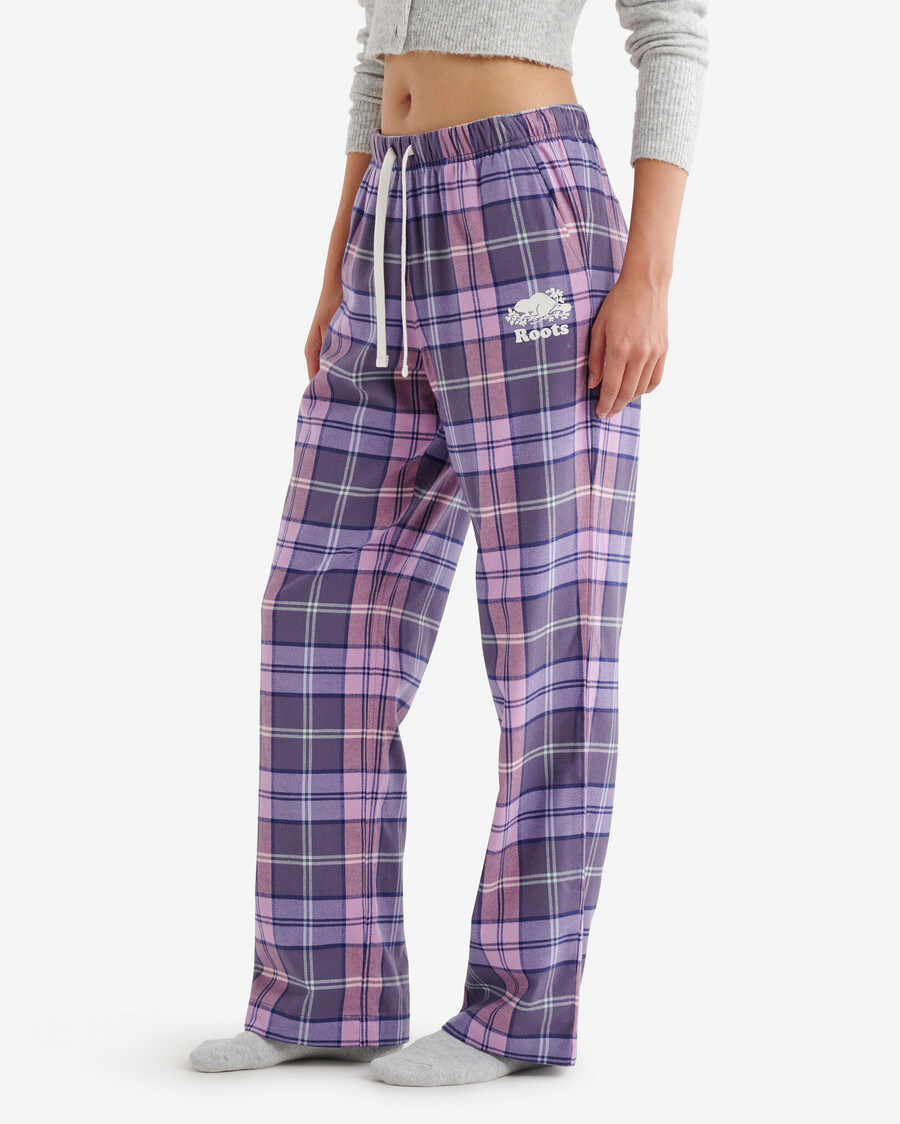 pantalon de pyjama à carreaux pour femme