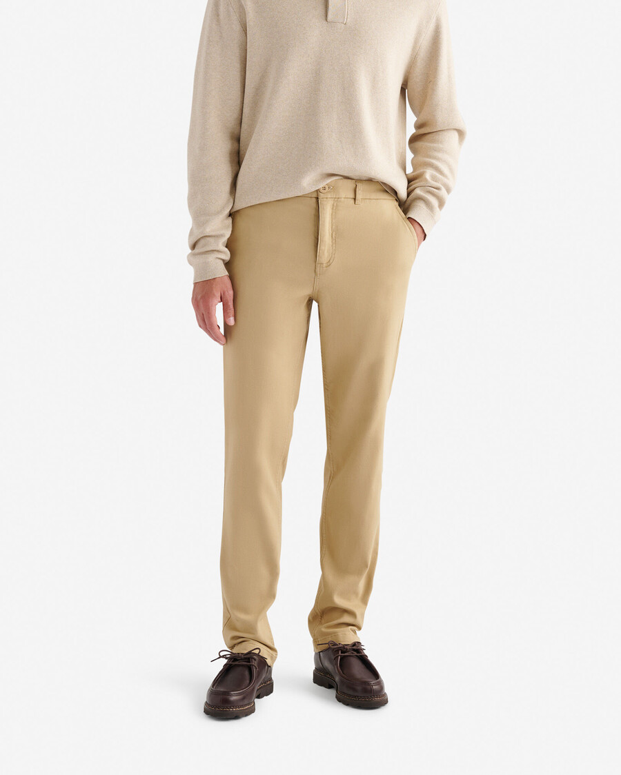 pantalon chino extensible park entrejambe de 32 pouces